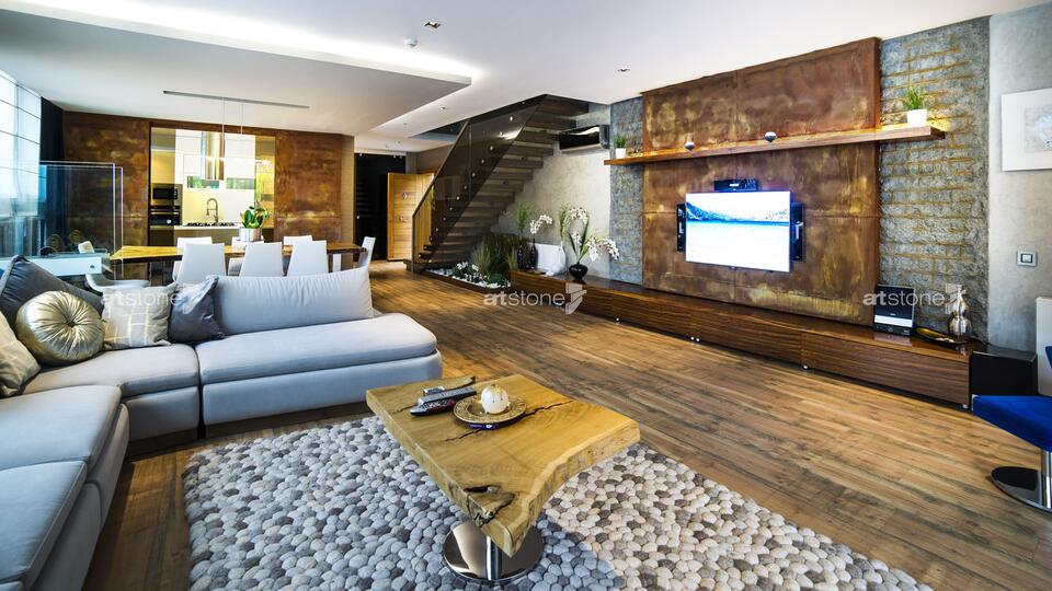 HORMIGON PLUS OXIDO BETON DUVAR PANELİ - 14