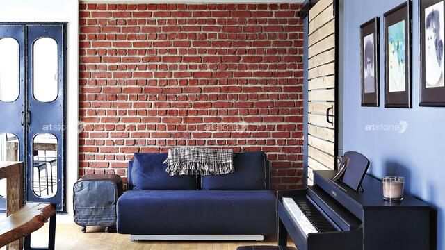 LADRILLO LOFT DEKORATİF TUĞLA DUVAR PANELİ - 4