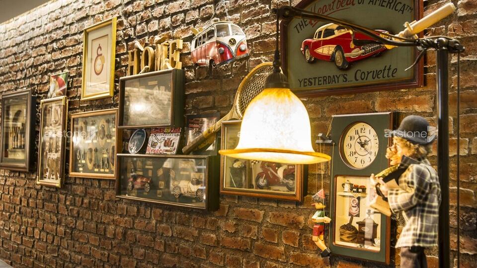 Ladrillo Vintage Dekoratif Tuğla Duvar Paneli - 60